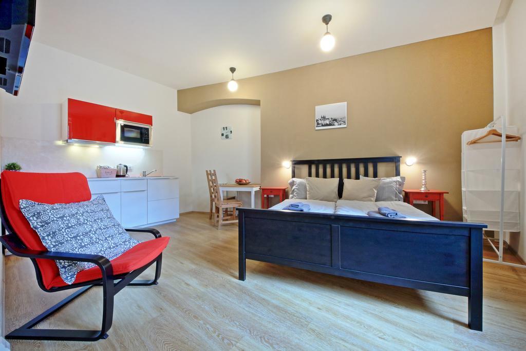 Nabo Apartments Praga Habitación foto